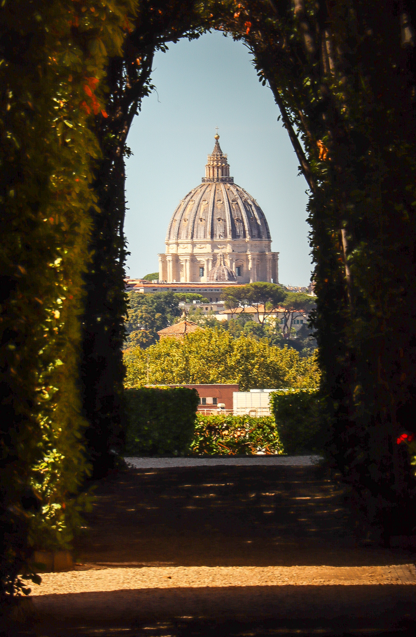 Keyhole ambassade malta in Rome